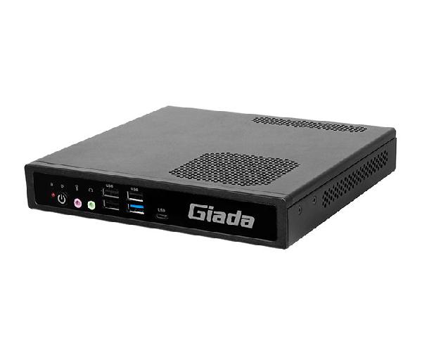 Giada miniPC Barebone BQ611, Intel H510 chipset,suport 10/11th gen i3/i5 < 65W, Intel UHD Graphics, 2 x SO-DIMM DDR4 3200, Sata III + M.2, GBit Lan,2 x USB3.2 Gen1, 6 x USB2.0 + 1 x USB Type-C3.2 Gen1, DP, HDMI, VGA, 1x Com, Audio, JAHC