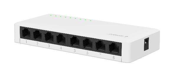 Gembird 8 ports Gigabit switch NSW-G8-01, 8 x 10/100/1000 Mbps Ethernet poorten