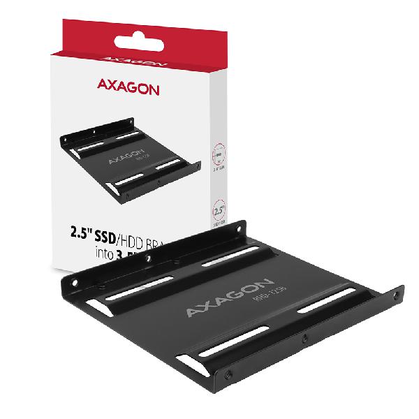 AXAGON RHD-125B Reduction for 1x 2.5 HDD into 3.5 position, black