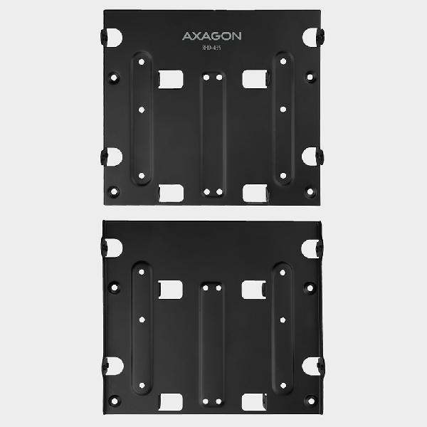 AXAGON RHD-435 Reduction for 4x 2.5 HDD (2x 2.5 HDD/SSD & 1x 3.5 HDD) into 5.25 position, black