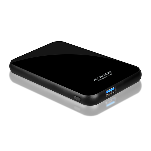 AXAGON EE25-S6B USB3.0 - SATA 6G 2.5 External SCREWLESS Box Black *USBAM *USBAF *SATAF