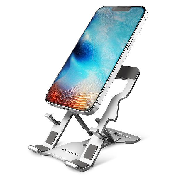 AXAGON STND-M ALU stand for 4 - 10.5 phones/tablets, 5 adjustable angles