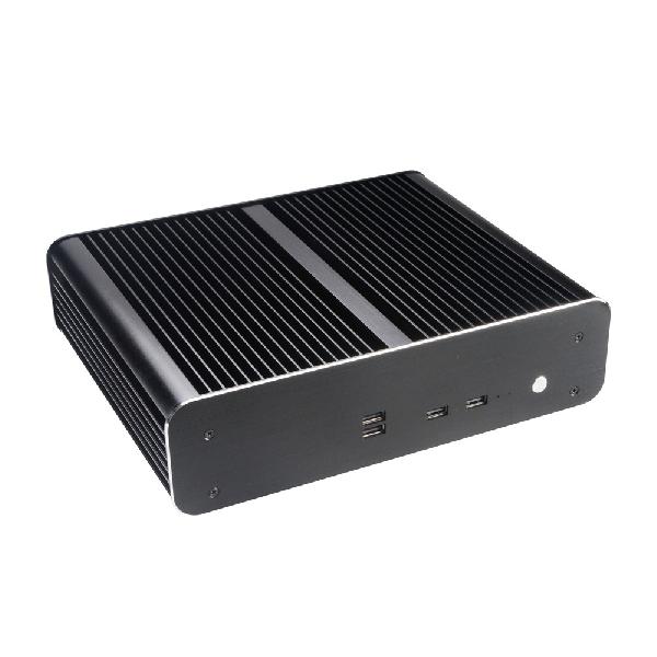 Akasa Euler TX Plus, Intel LGA1700 Alu fanless Thin mini-ITX case