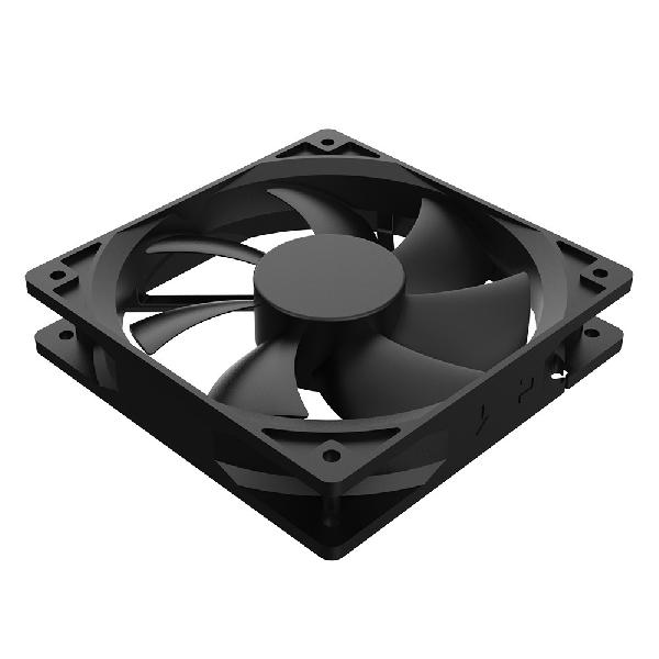 Akasa Smart Black 12cm PWM HD bearing black fan, 600-1600RPM