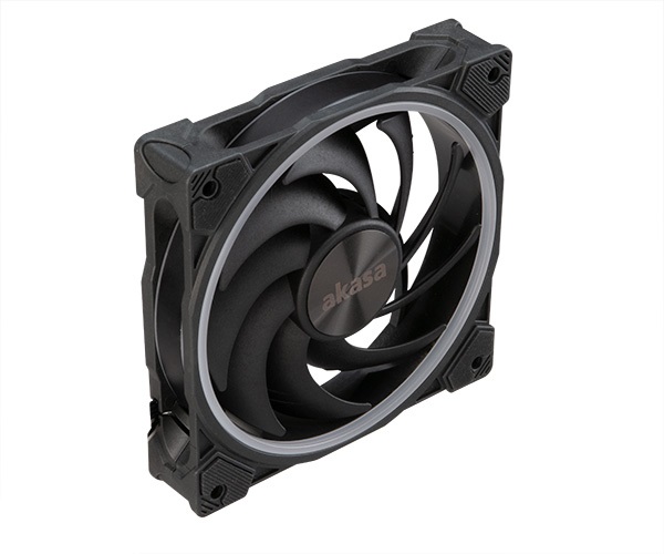 Akasa SOHO AR14, 14cm ARGB PWM fan with advanced blade design