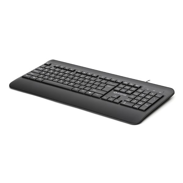 Platinet keyboard K110 - 104 keys, 1,2 m USB, 449.2*192.4*22 mm, 8 mln x keystroke