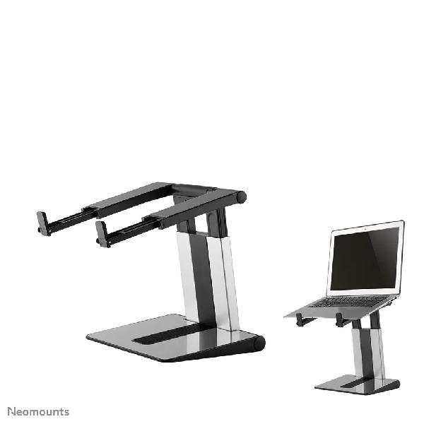 Newstar Neomounts opvouwbare laptop stand NSLS200 Beeldschermgrootte: 10 - 16 Inch Belastbaar tot 5 kg Hoogte verstelbaar: 207 - 267 mm Diepte instel: 162 - 252 mm