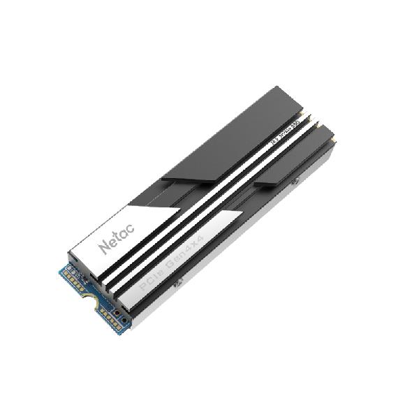 Netac NV5000 PCIe 4 x4 M.2 2280 NVMe 3D NAND SSD 2TB, R/W up to 5000/4400MB/s, with heat sink