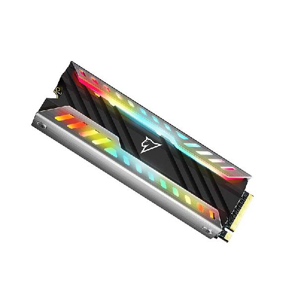 Netac NV3000 RGB PCIe 3 x4 M.2 2280 NVMe 3D NAND SSD 1TB, R/W up to 3400/2000MB/s, with heat sink & RGB