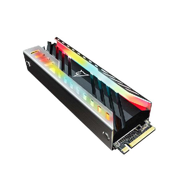 Netac NV3000 RGB PCIe 3 x4 M.2 2280 NVMe 3D NAND SSD 1TB, R/W up to 3400/2000MB/s, with heat sink & RGB