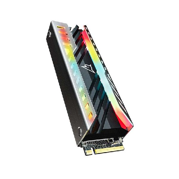 Netac NV3000 RGB PCIe 3 x4 M.2 2280 NVMe 3D NAND SSD 1TB, R/W up to 3400/2000MB/s, with heat sink & RGB