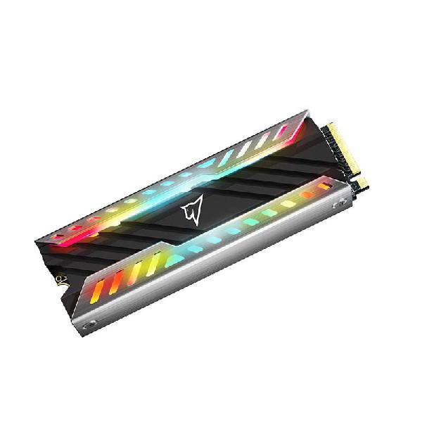 Netac NV3000 RGB PCIe 3 x4 M.2 2280 NVMe 3D NAND SSD 1TB, R/W up to 3400/2000MB/s, with heat sink & RGB