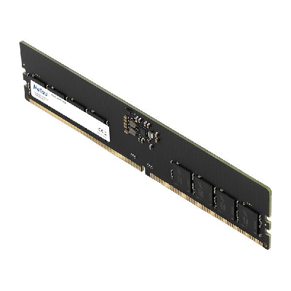 Netac Basic DDR5-4800 16GB C40, U-DIMM 288-Pin DDR5 / PC, DDR5-4800, PC5-38400, 16G x 1, 40-40-40-77, 1.1V, N/A, Single Channel