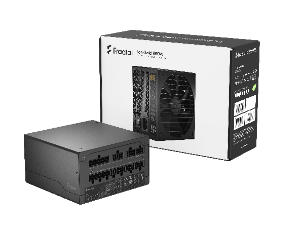 Fractal Design ION Gold 850W Fully Modular Power Supply, EU Cord