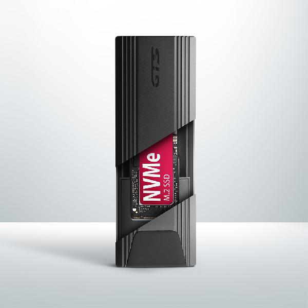 AXAGON EEM2-GTS USB-C 3.2 Gen 2 - M.2 NVMe SSD THIN SCREWLESS box