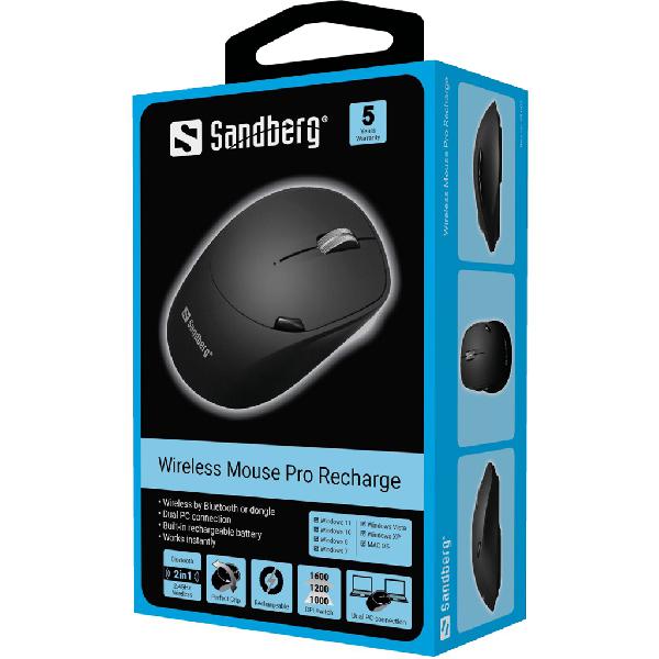 Sandberg Wireless Mouse Pro Recharge