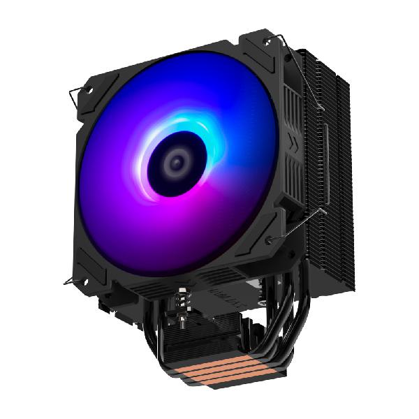 Zalman CNPS9X PERFORMA ARGB BLACK (Ultra Quiet CPU Cooler) / - 120mm PWM White LED Fan / - 600 ~ 1500RPM plm10%, Intel LGA 115x, 1200, AMD AM4, AM3+, AM3, FM2+, FM2