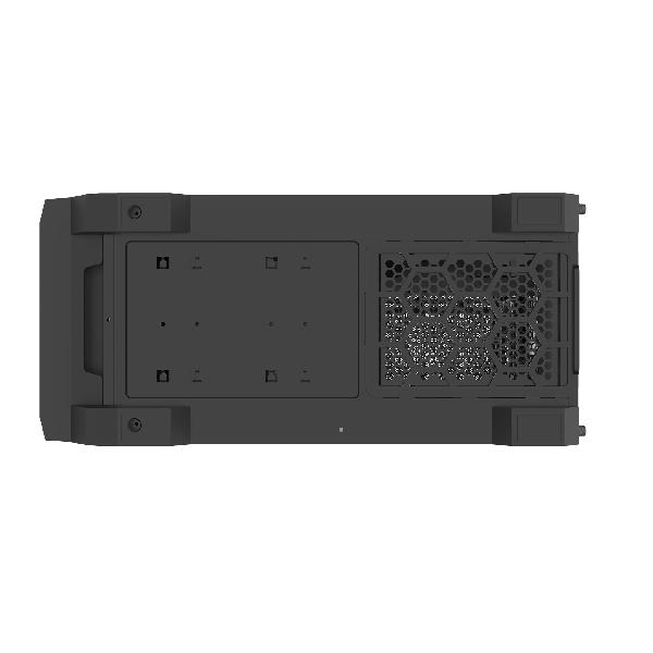 Zalman Z10 - ATX Mid-Tower Case/ Pre-installed fan: 3x 120mm(Front), 1x 120mm(Rear)/ T/G Side Panel, Mesh Front Panel/ Convenient Sliding Dust Filter at Front/ 1x USB Type-C applied/ GPU Support Brace Included/ Dimension : 481 x 220 x 488 (H)mm