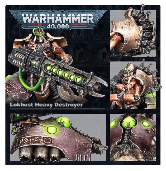 Necrons lokhusts heavy destroyer
