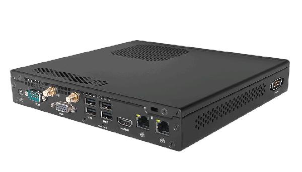 Giada miniPC Barebone BQ612, Intel H610 chipset,suport 12/13th gen CPU < 65W (no CPU included), 2 x SO-DIMM DDR4 3200, 2.5 SATA + M.2, 2 x GBit LAN RTL8111H,2 x USB3.2 Gen1, 6 x USB2.0 + 1 x USB Type-C3.2 Gen1, DP, HDMI, VGA, 1x Com, Audio, JAHC