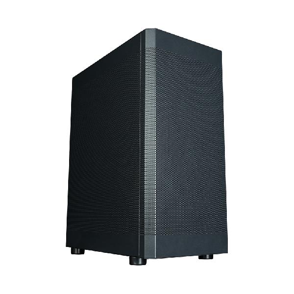 Zalman I4 Black, ATX Mid Tower PC Case, Optimized air cooling with Six 120mm fans and Mesh front & Mesh side panel, Pre-installed fan: 6 x 120mm fan, (3 in front, 2 in top & 1 in rear), front & side dust filters, support 120/240/280/360mm AIO Water Coole