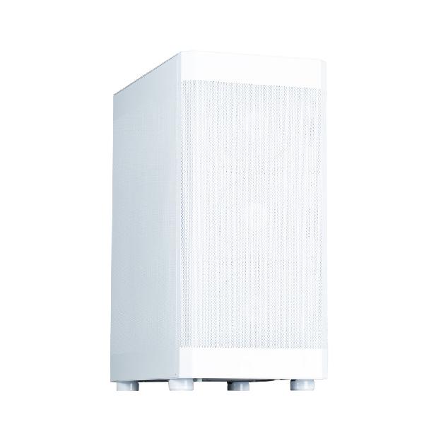 Zalman I4 White, ATX Mid Tower PC Case, Optimized air cooling with Six 120mm fans and Mesh front & Mesh side panel, Pre-installed fan: 6 x 120mm fan, (3 in front, 2 in top & 1 in rear), front & side dust filters, support 120/240/280/360mm AIO Water Coole