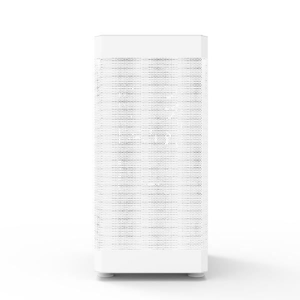 Zalman I4 White, ATX Mid Tower PC Case, Optimized air cooling with Six 120mm fans and Mesh front & Mesh side panel, Pre-installed fan: 6 x 120mm fan, (3 in front, 2 in top & 1 in rear), front & side dust filters, support 120/240/280/360mm AIO Water Coole