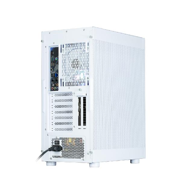 Zalman I4 White, ATX Mid Tower PC Case, Optimized air cooling with Six 120mm fans and Mesh front & Mesh side panel, Pre-installed fan: 6 x 120mm fan, (3 in front, 2 in top & 1 in rear), front & side dust filters, support 120/240/280/360mm AIO Water Coole