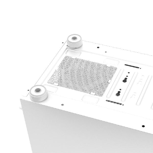 Zalman I4 White, ATX Mid Tower PC Case, Optimized air cooling with Six 120mm fans and Mesh front & Mesh side panel, Pre-installed fan: 6 x 120mm fan, (3 in front, 2 in top & 1 in rear), front & side dust filters, support 120/240/280/360mm AIO Water Coole