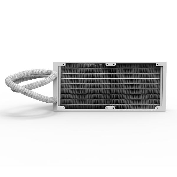 Zalman Reserator5 Z24 ARGB White, CPU Liquid Cooler 240mm Radiator (2 x 120 mm ARGB Fan), ARGB pump, Dual Blade Pump