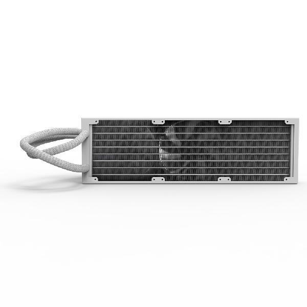 Zalman Reserator5 Z36 ARGB White , CPU Liquid Cooler 360mm Radiator (3 x 120 mm ARGB Fan), ARGB pump, Dual Blade Pump