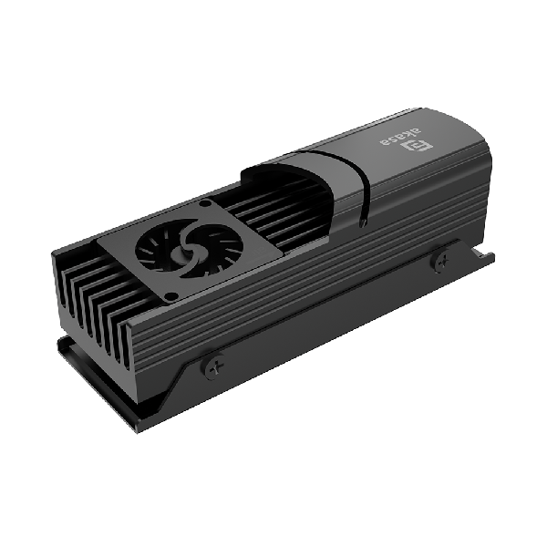 Akasa Gecko Pro LX, Active cooling for Active Cooling for M.2 NVMe PCIe 5.0