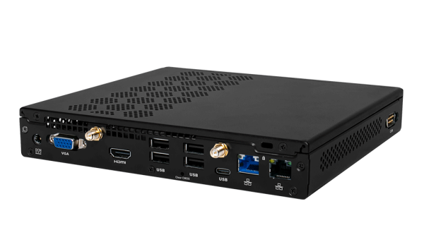 Giada miniPC Barebone BQ614, Intel H610, 12/13/14th gen CPU < 65W (no CPU inc.), 2 x SO-DIMM DDR5 5600, 2.5 SATA + M.2, GBit LAN RTL8111H, 1 x 2.5 GBit LAN I226-V,2 x USB3.2 Gen1, 4 x USB2.0 2 xUSB3 + 1 x USB Type-C 3.2 Gen2,DP, HDMI, 1x Com, Audio, JAHC