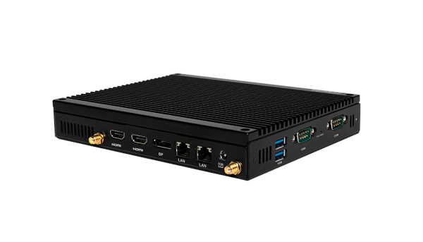 Giada MiniPC barebone F109D fanless, Intel Celeron N150, UHD Graphics, 1 x SO-DIMM DDR5-4800, 1x M.2 2280 PCIe3x4, 2x GBit LAN RTL8111H, 4 x USB2, 2x USB3.2 Gen2, 2xHDMI 4K, 1x DP 4K, 2 x RS232, 1 x M.2 2230 for Wifi/BT, 1 x M.2 3042 for 4G, SIM Slot