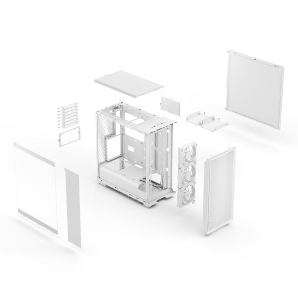 Fractal design Epoch White TG Clear tint