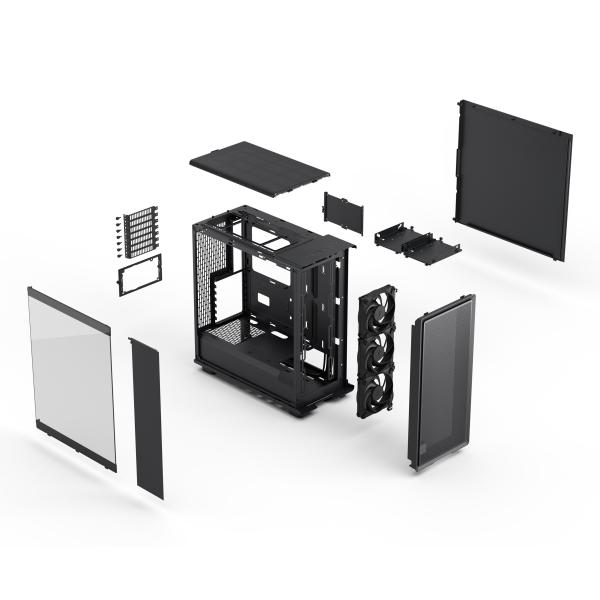 Fractal design Epoch Black TG Light tint
