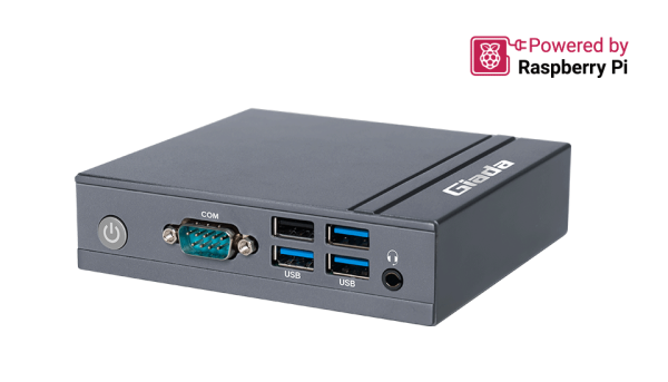 Giada Android MiniPC DN25-CM5, Raspberry Pi CM5 Lite module, 2GB, 32 GB eMMC, WiFi, BT, GB LAN, 2x HDMI 2.0, 1x USB2, 3x USB 3.2, 1x com, metal casing,116,6x106x30mm