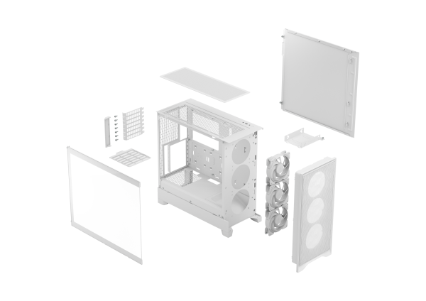 Fractal Design Pop 2 Air White TG RGB