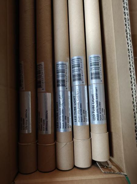 Epsilon LED buis, T8 Tube 1200 mm 18W, 2700u2880 lm, 6500 K 865, CRI 80+, power factor 0.9, 160u180 graden stralingshoek, single end input, flicker free driver, aluminium en PC behuizing, vervanger voor 36 W TL
