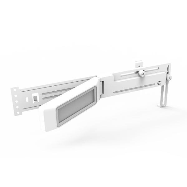 Zalman ZM-VS3 DS White, GPU Holder with ARGB and LCD Display