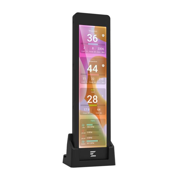 Zalman ZM-MF916 Black, 9.16 , 1920x462 LCD Screen, inside our outside case