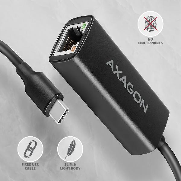 AXAGON ADE-AR USB-A 3.2 Gen 1 - Gigabit Ethernet adapter, Realtek 8153, auto install