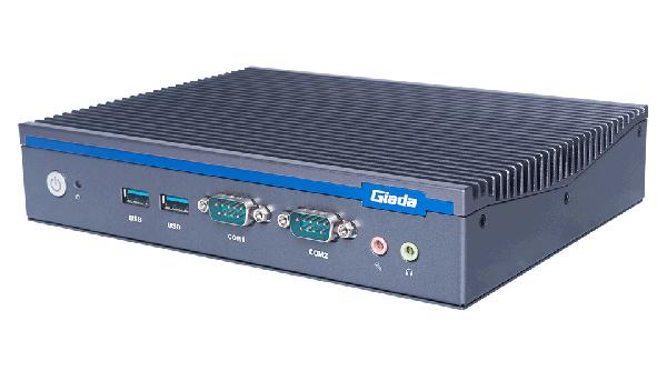 Giada MiniPC barebone AE613 Core i3-1315U , Fanless, Extreme Temperature, 2xSO-DIMM DDR4, M-key M.2 for SSD, M2 for WiFi, Intel i219 + i210 Lan, SIM-Card slot, 2x USB2.0, 4x USB3 , 1xDP, 2x HDMI, audio, 1 x RS232, 1 x RS232/422/485