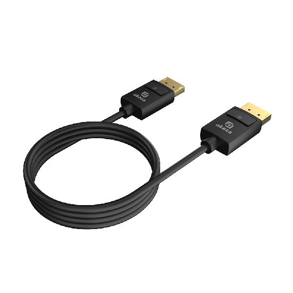 Akasa PROSLIM 8K DisplayPort Cable, 8K@60Hz, 2m