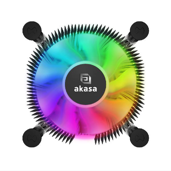 Akasa Vegas Chroma iLG, aRGB Aluminium Intel LGA1700 Mini-ITX Low-Profile Cooler