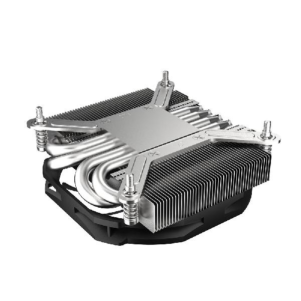 Akasa ALUCIA H4i, Low profile 4 heatpipes CPU cooler, Intel S11XX , 1200, 1700, max 95 Watt TDP