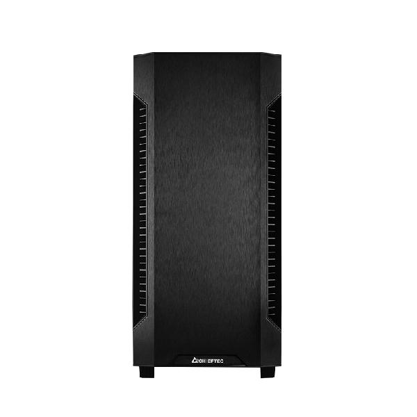 Chieftec Elox // Black , 2x USB3.2 Gen 1, 1x USB2.0