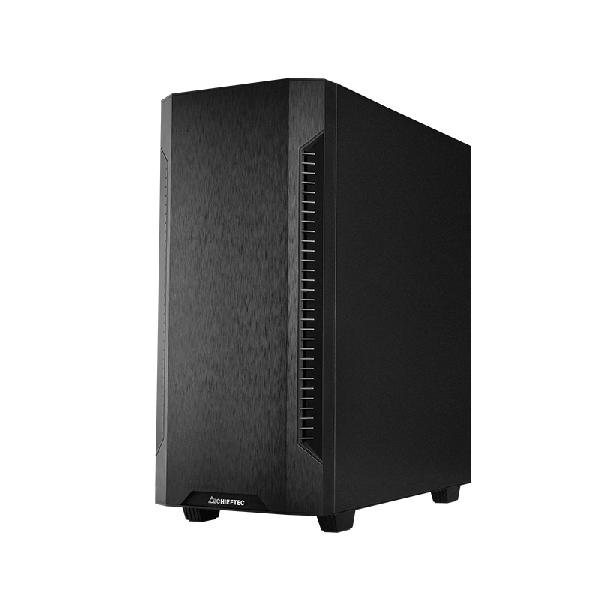 Chieftec Elox // Black , 2x USB3.2 Gen 1, 1x USB2.0