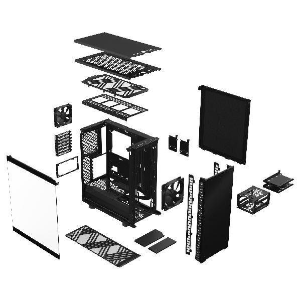 Fractal Design Define 7 Compact Black TG Light Tint