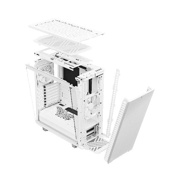 Fractal Design Define 7 Compact White TG Clear Tint